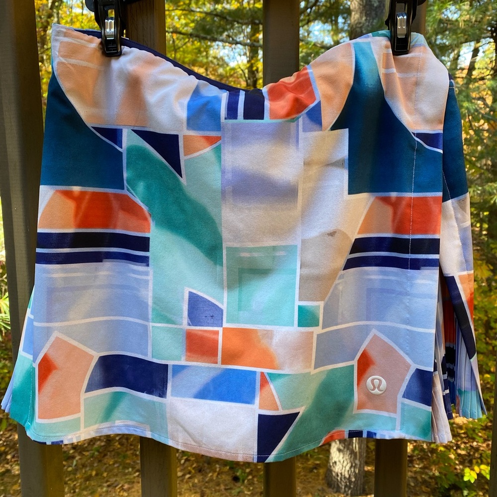 Lululemon Geometric Print Skirt